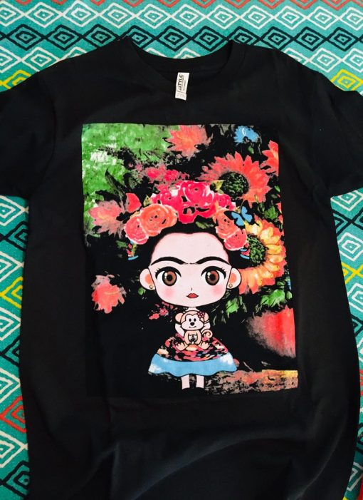 Frida Kahlo Floral T Shirt