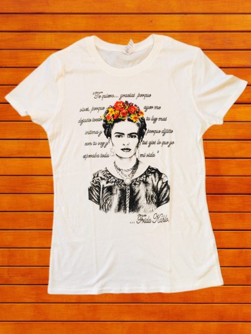 Frida Kahlo Poema T Shirt