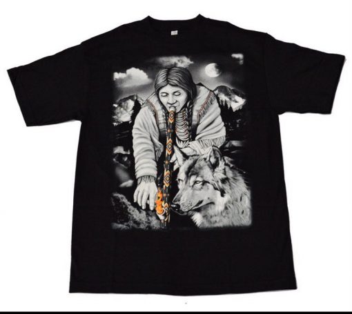 Indigenous Pipe T Shirt