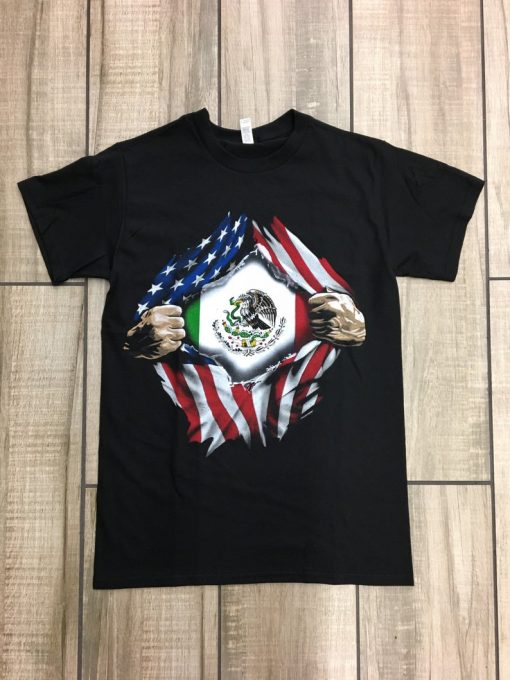 Super Mexican American T Shirt