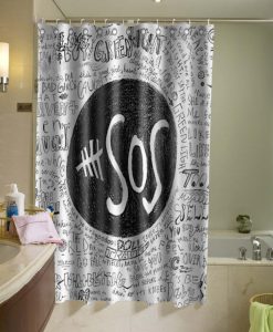 5 Seconds of Summer 5SOS 001 Shower Curtain