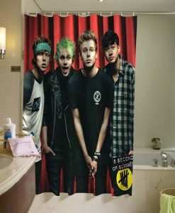 5 Seconds of Summer 5SOS 004 Shower Curtain