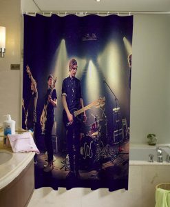 5 seconds of summer Shower Curtains 002