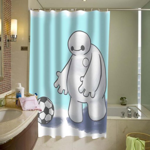 Baymax big hero 6 Shower Curtain