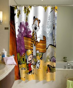 Calvin and Hobbes 002 Shower Curtain