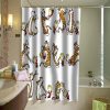 Calvin and Hobbes Dancing Shower Curtain