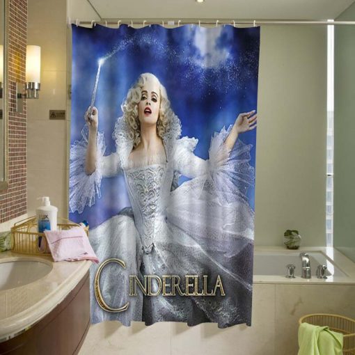 Cinderella fairy Disney godmother Shower Curtain