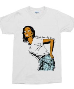 Disco Diana Ross Upside Down T-shirt