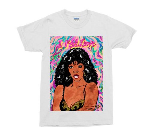 Disco Donna Summer I Feel Love T-shirt