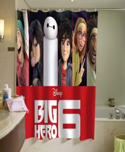 Disney Big Hero 6 002 Shower Curtain