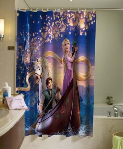 Disney Tangled Rapunzel Shower Curtain