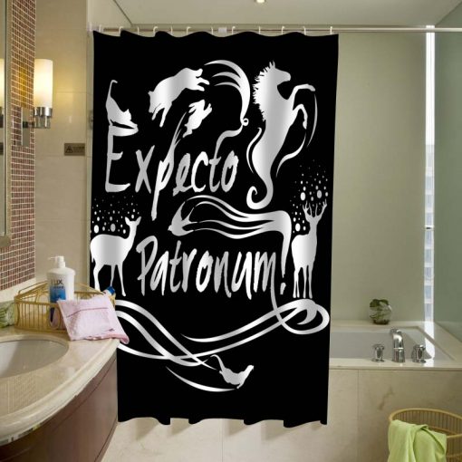 Expecto Patronum Shower Curtain