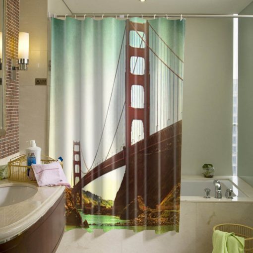 Golden Gate Shower Curtain