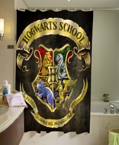 Harry Potter Hogwarts Symbol 002 Shower Curtain