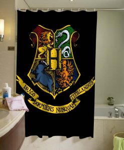 Harry Potter Hogwarts Symbol Shower Curtain