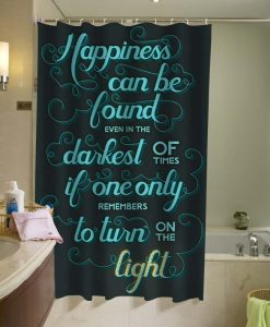 Harry Potter Quote Shower Curtain