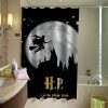Harry Potter silhouette shower curtain