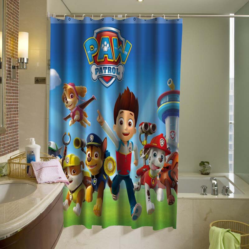 Paw Patrol Shower Curtain - americanteeshop.com Paw Patrol Shower Curtain