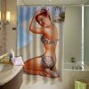 Sexy Retro Pinup Girl 032 Shower Curtain
