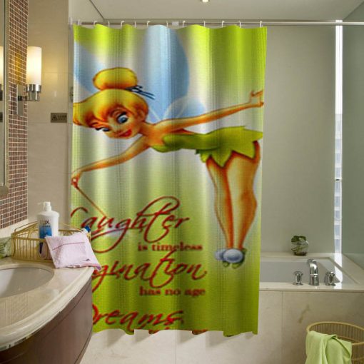 disney tikerbell shower curtain