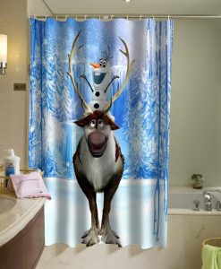 olaf frozen Shower Curtain