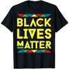 Black Lives Matter Equality Black Pride T Shirt