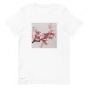 Cherry Blossom Japanese Vintage Flower Petal Art Tumblr Aesthetic Unisex T-Shirt
