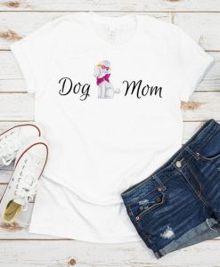 Dog Mom Poodle T-Shirt