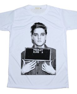 Elvis Presley Mugshot Unisex Adult T-Shirt