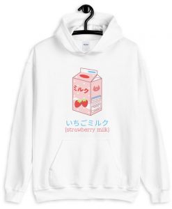 Japanese Strawberry Milk Unisex Hoodie