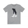 Wolf Howling at night forest T Shirt