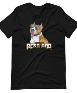 World's Best Dad for dog lover T Shirt