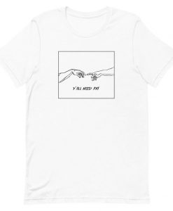 Y'all Need Art Unisex Line Art - T-Shirt
