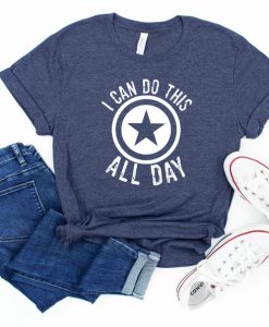 Captain America I Can Do This All Day T Shirt