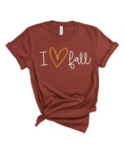 I Love Fall T Shirt