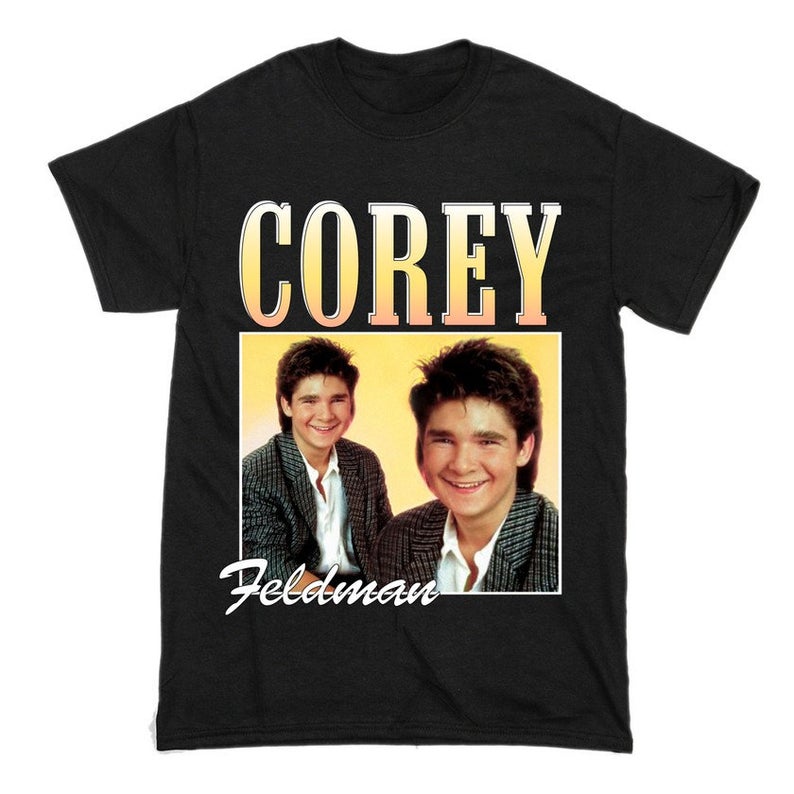 Corey Feldman Short Sleeve T Shirt - americanteeshop.com Corey Feldman ...