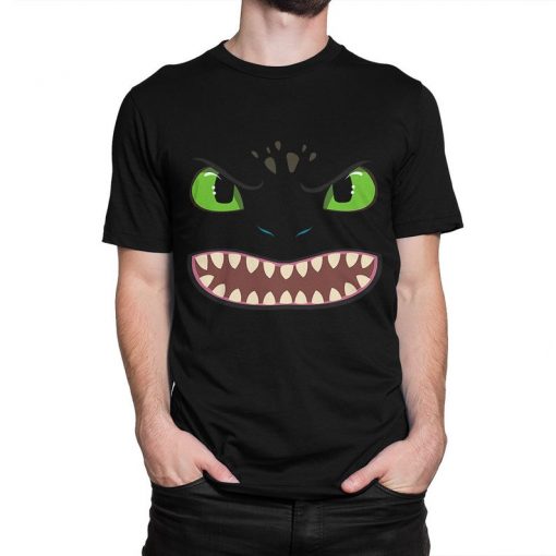 How to Train Your Dragon Face Toothless T-Shirt