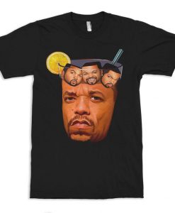 Ice-T with Ice Cube Funny Rap T-Shirt