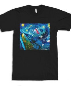 Joker Starry Night Art T-Shirt