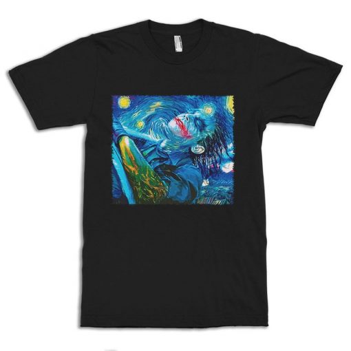 Joker Starry Night Art T-Shirt