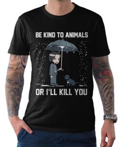 Keanu Reeves Be Kind to Animals T-Shirt