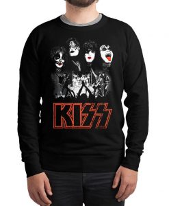 Kiss Rock Concert Sweatshirt