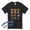 Street Fighter 2 Continue Faces t shirt
