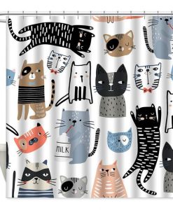 Cats Shower Curtain