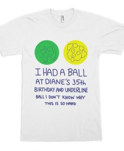 Diane's 35th Birthday BoJack Horseman T-Shirt
