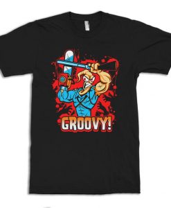 Earthworm Jim Ash Groovy T-Shirt