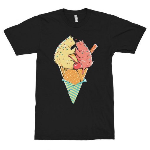 Ice Cream Bears Love T-Shirt