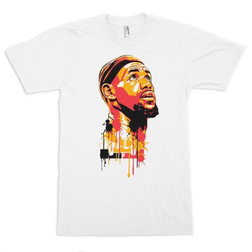 LeBron James Art T-Shirt