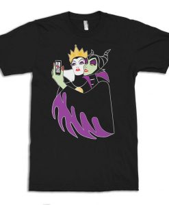 Maleficent and Evil Queen Funny Selfie T-Shirt