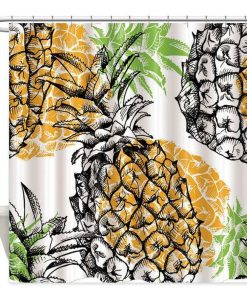 Pineapple Shower Curtain